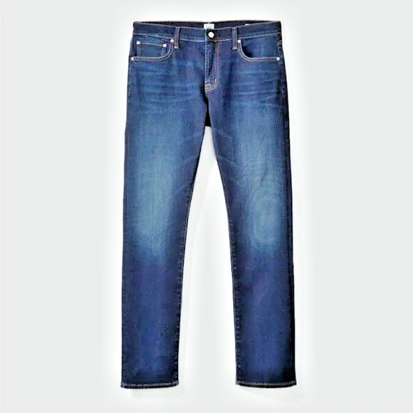 EDWIN Jean 31 x 32 JACE 33 WAIST Straight COOPER Leg Blue Denim Stretch NEW $168 - Picture 1 of 10